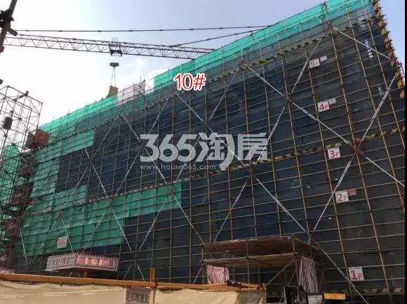 景瑞镜溪绿汀10号楼施工进程（2019.8）
