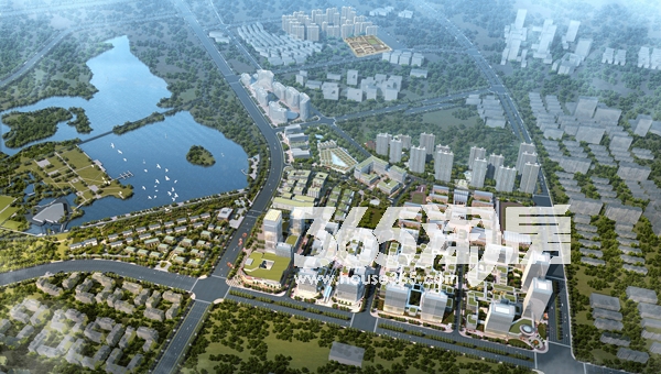 合肥启迪大街鸟瞰图