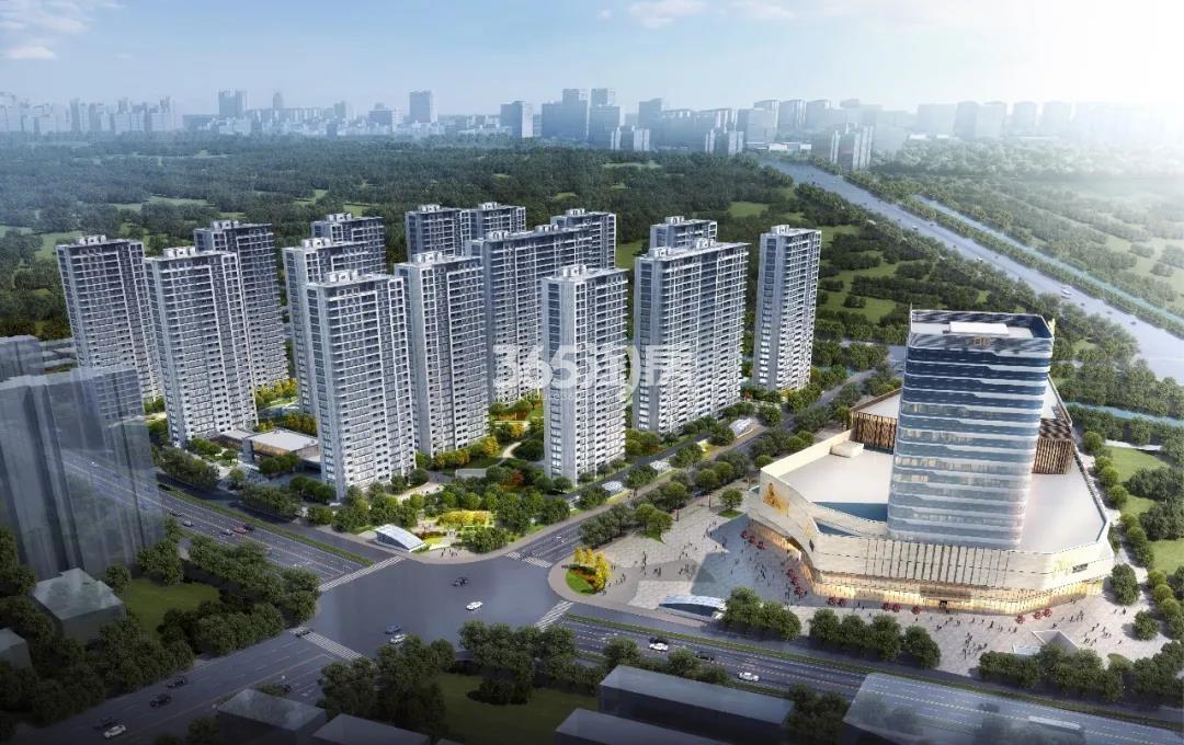 融耀之城概念方案示意图