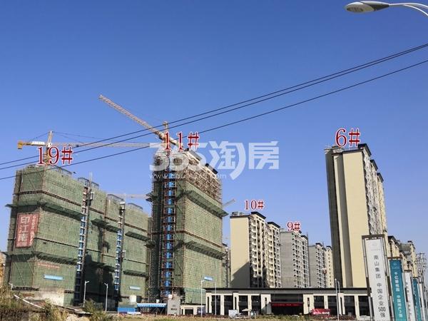 印江南花园一期6、10#楼外立面已完成（11.18）