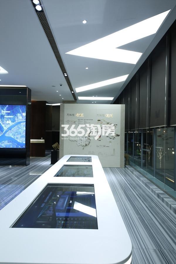 万科大家九都会售楼处展厅 2017年1月摄