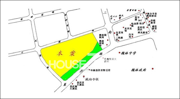 文博庭苑交通图