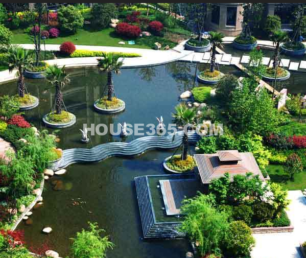 2011年5月丁香花园三期紫庭实景图