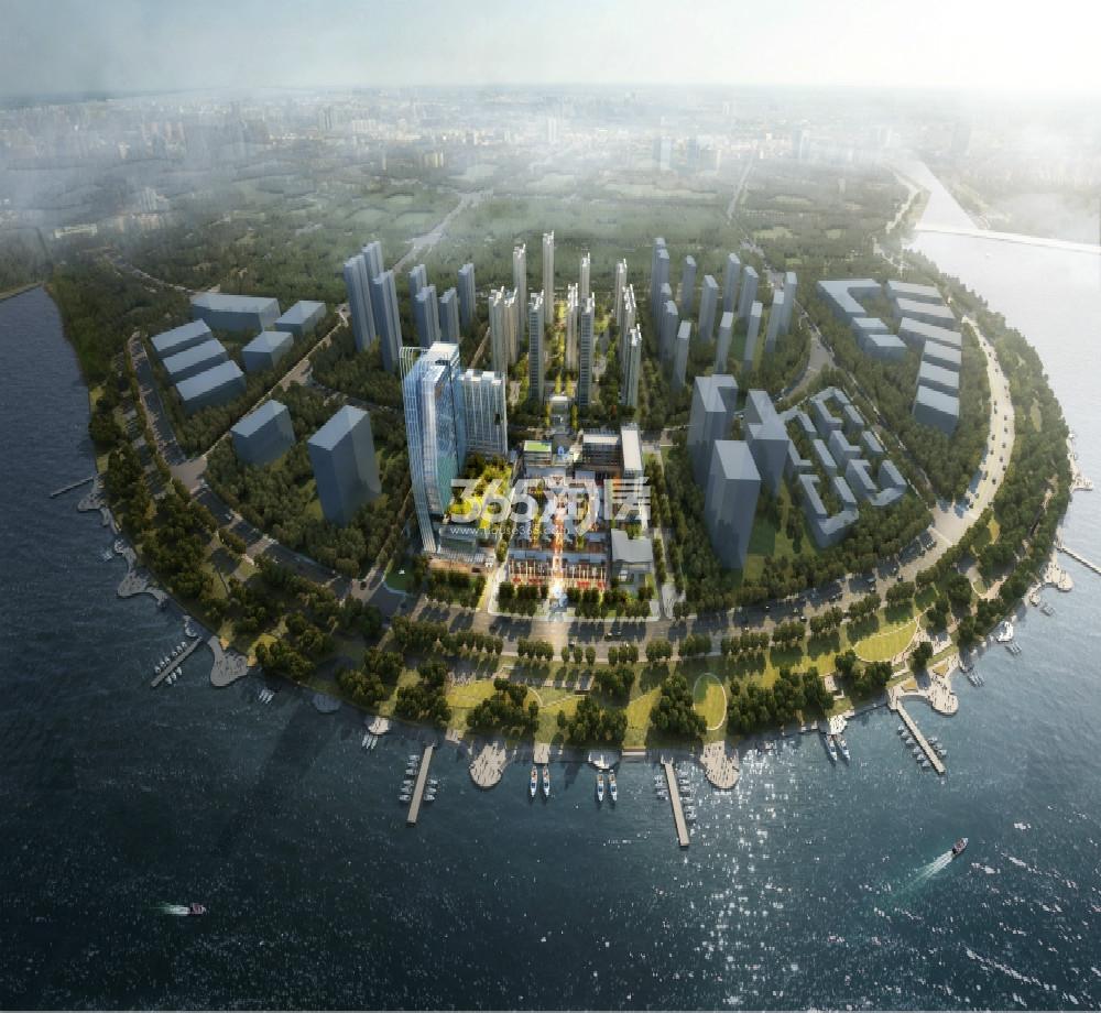 绿地·太湖朗峯鸟瞰图