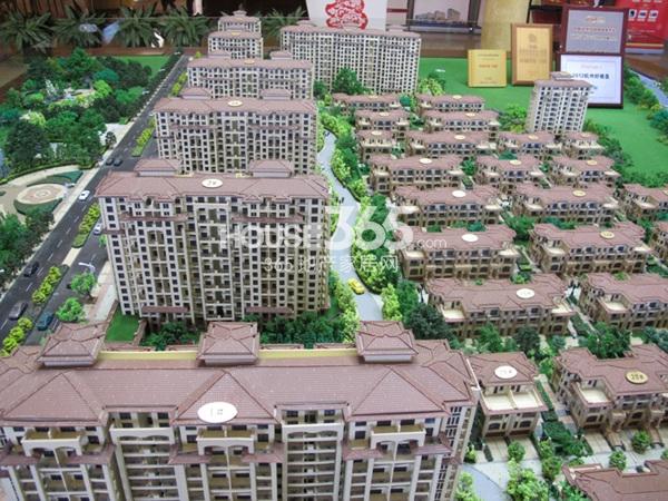 广大同城印象售楼处沙盘