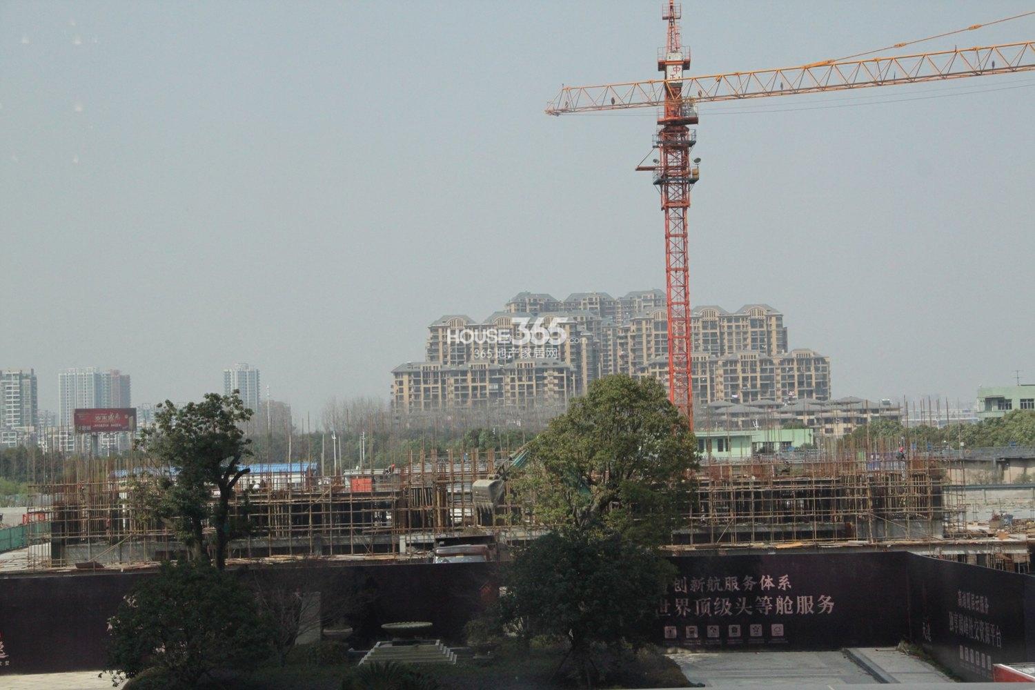 金地天逸项目实景图 2013.3.8