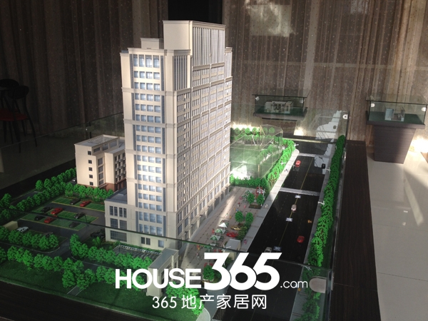 城改汇景沙盘图