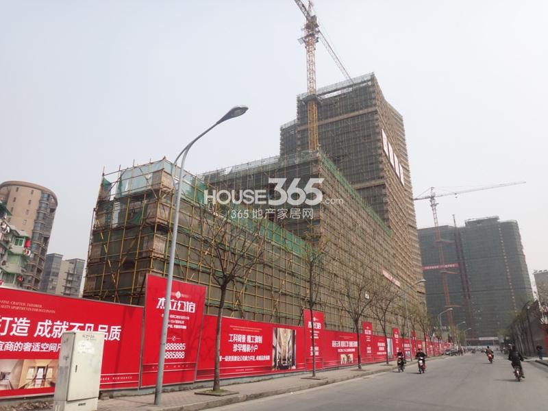 杰立公馆项目实景图 2013.4