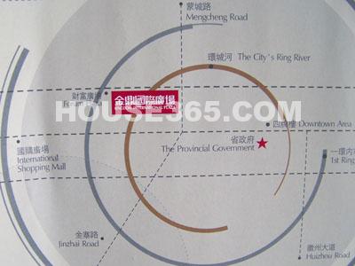 金鼎国际广场交通图