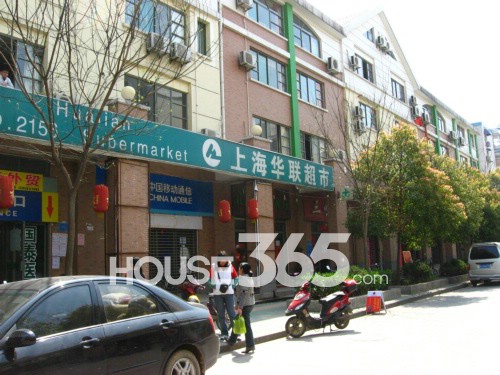 金鼎国际广场南面的华联超市