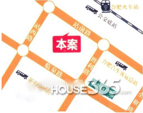 裕安大厦交通图