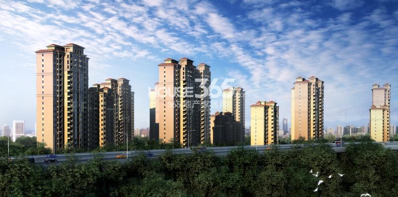 景瑞御蓝湾住宅效果图