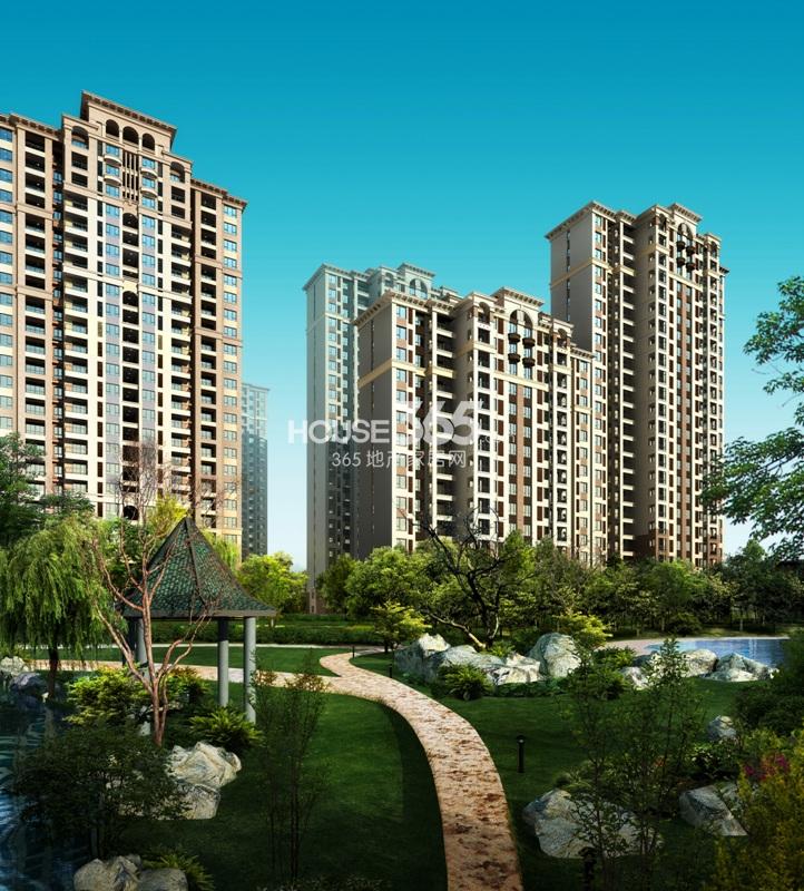 景瑞御蓝湾住宅效果图