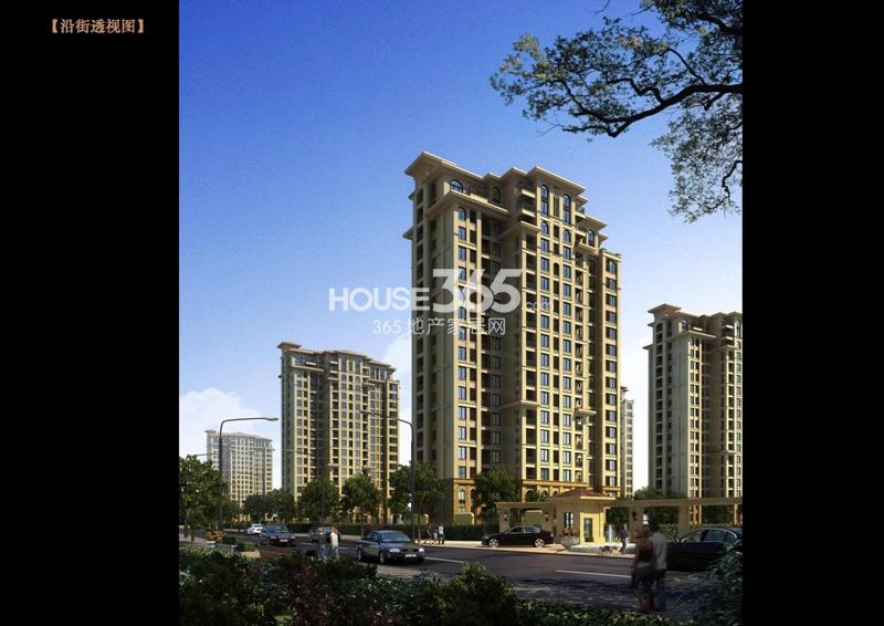 景瑞御蓝湾住宅效果图