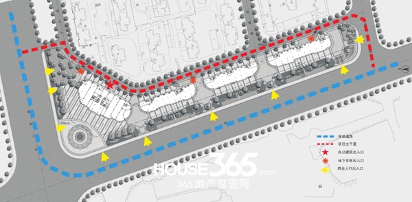 汇银广场平面图