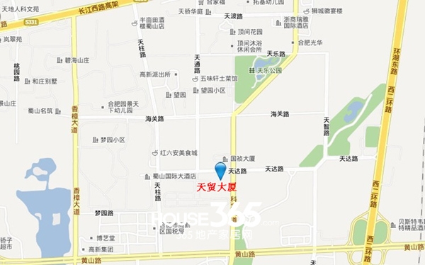 天贸大厦交通图