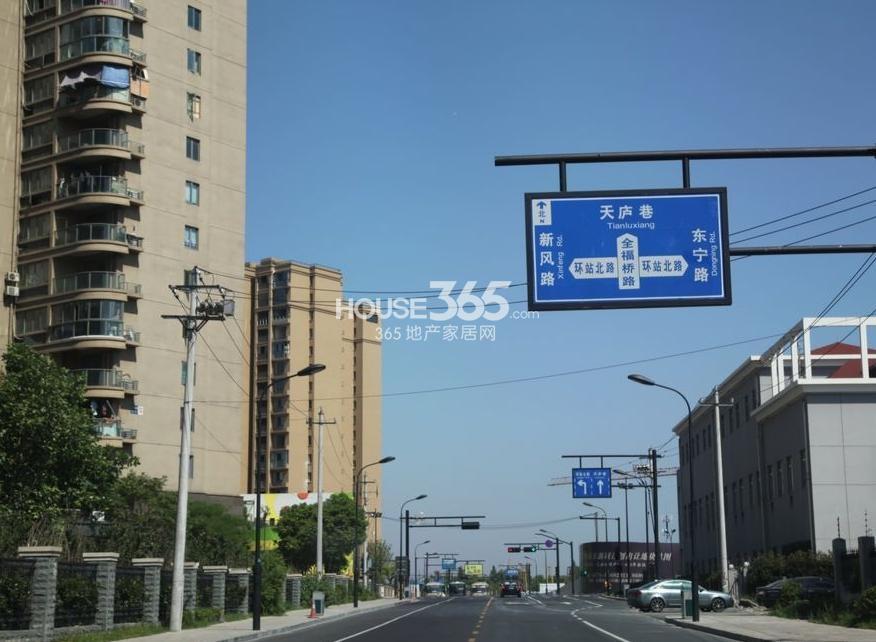 信宇锦润公寓周边配套——新修的全福桥路
