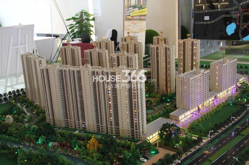 保亿风景晨园售楼处沙盘