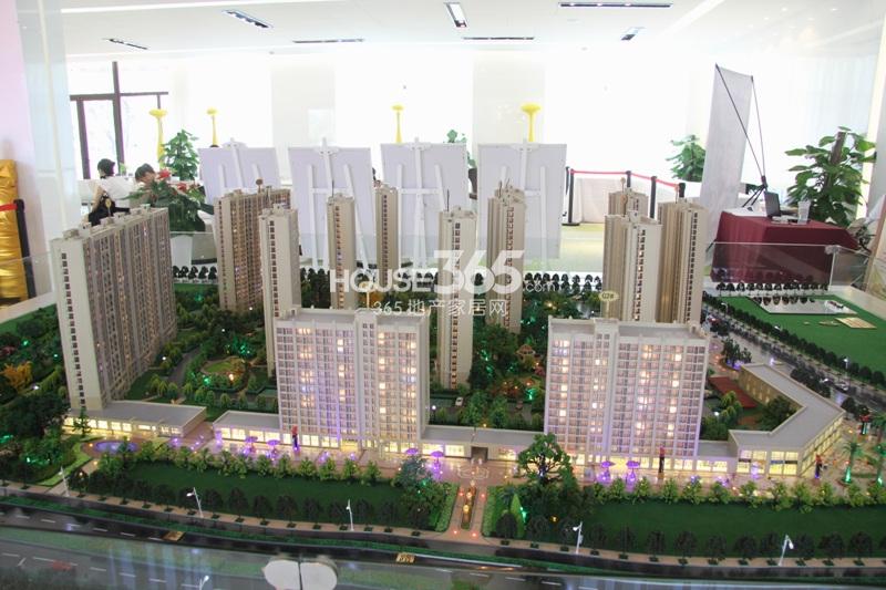 保亿风景晨园售楼处沙盘