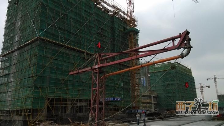 2013年10月下旬玲珑府项目实景图--4、5号楼