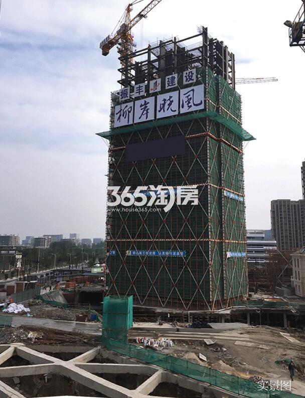 2016年11月初绿城九龙仓柳岸晓风项目施工实景