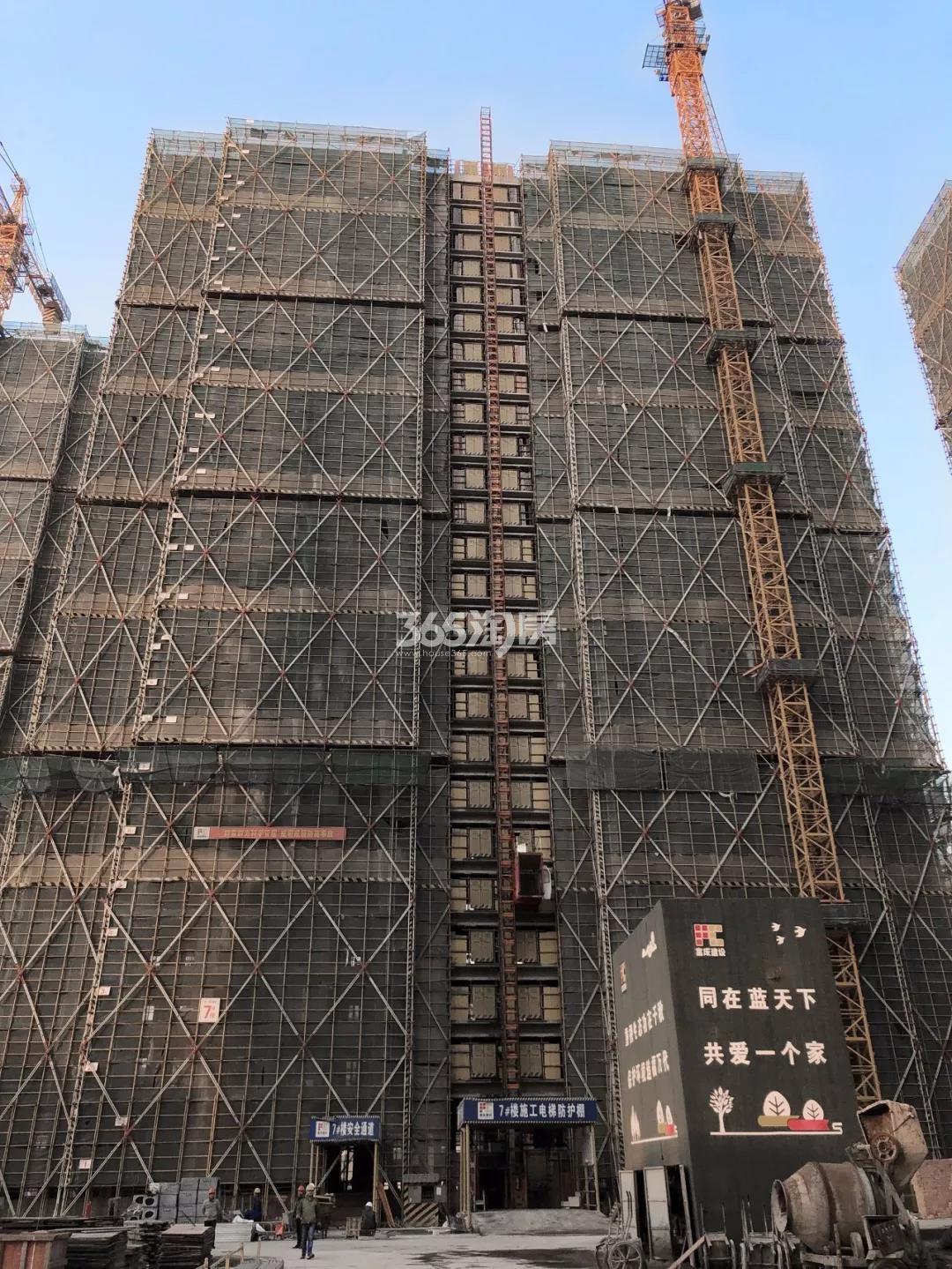 2019年12月时代滨江悦9号楼实景