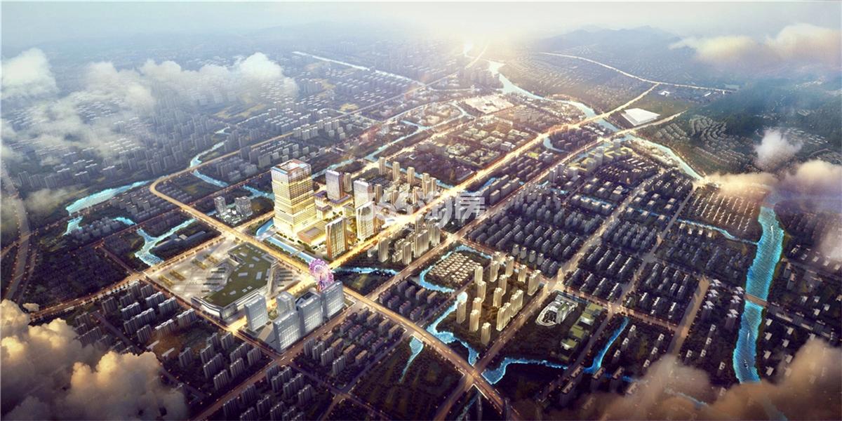 天荟未来之光城大区位鸟瞰图