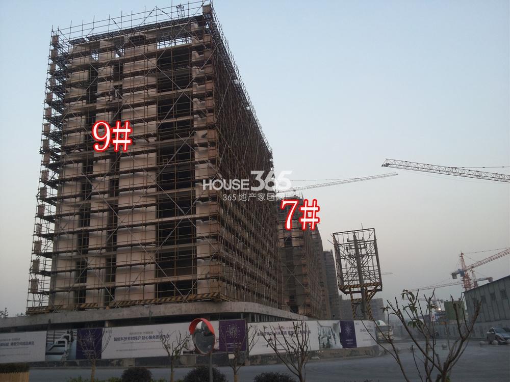 2013.11.19杭州新天地项目最新实景图--“世嘉新座”7、9号楼