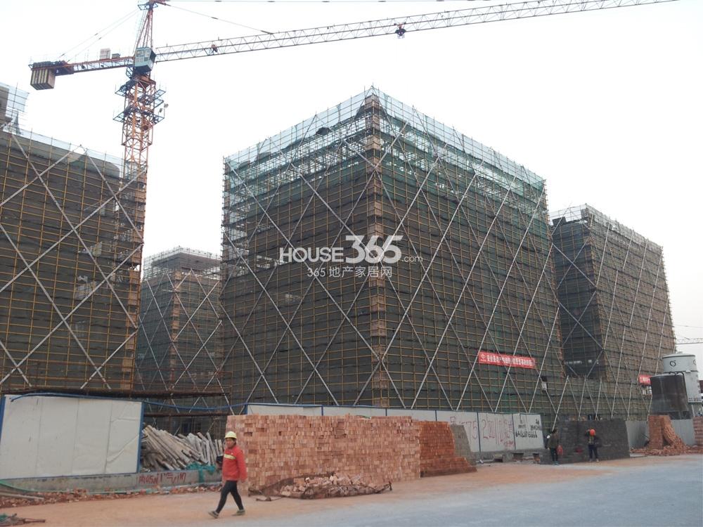 2013.11.19杭州新天地项目最新实景图--酒店式公寓“世嘉新座”