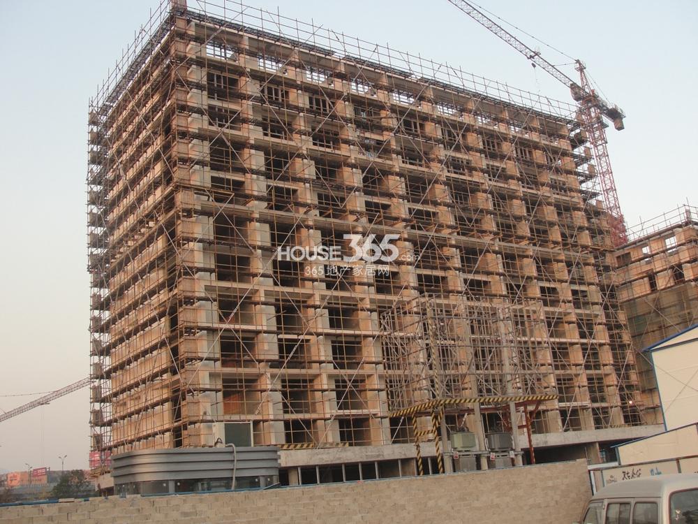 2013.11.19杭州新天地项目最新实景图--酒店式公寓“世嘉新座”