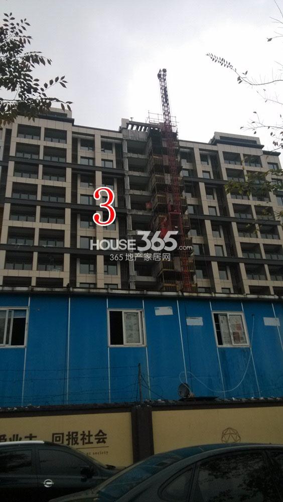 2013.11.13铂金名筑实景图--3号楼特写