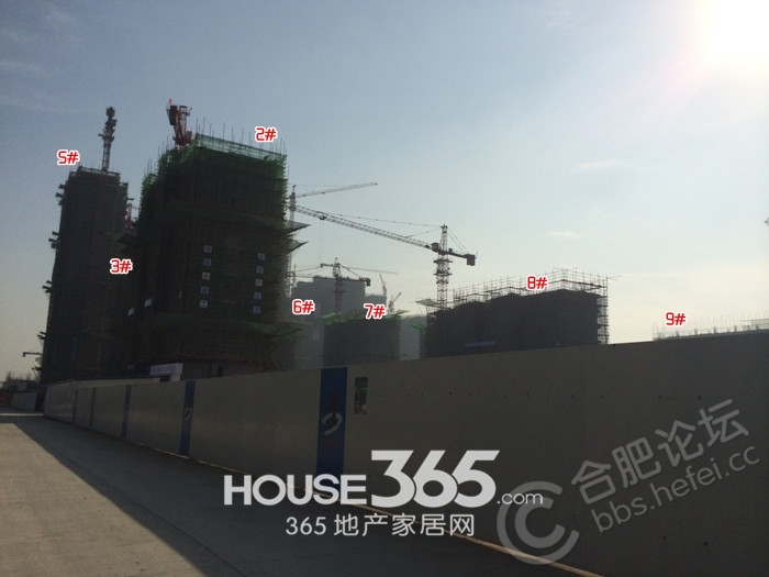 华纺新华城12月工程进度（2013.12.17）