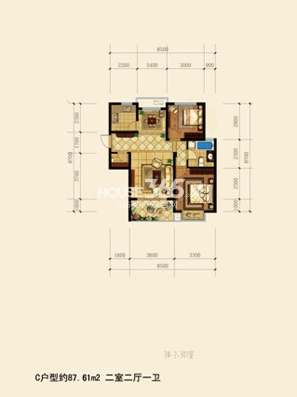 经建绅世郡C户型