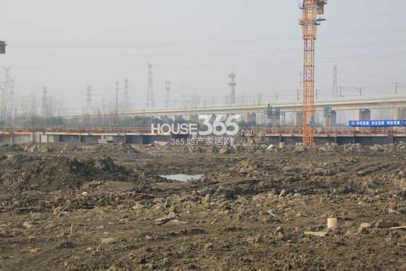 恒基旭辉府1、2号楼工程进度（2014.2）