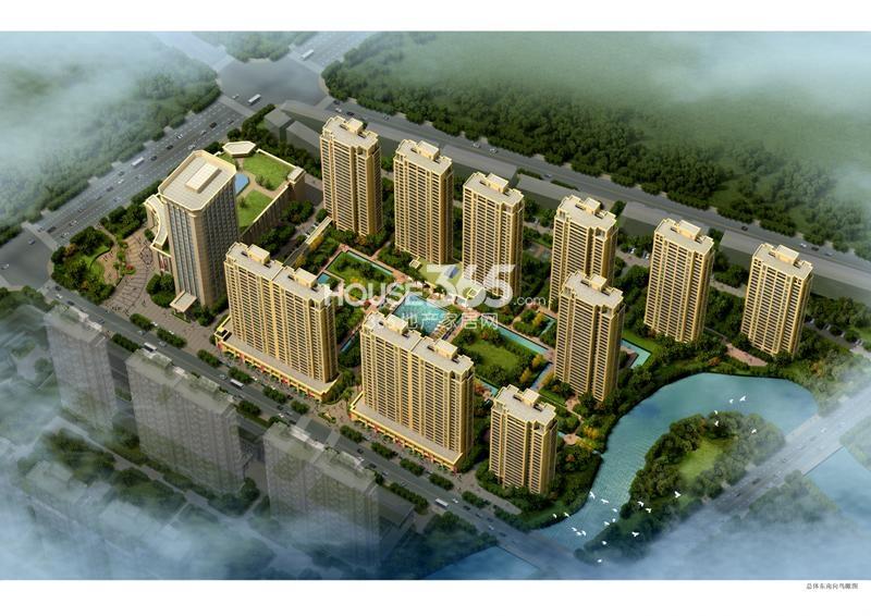 嘉丰万悦城北区鸟瞰图