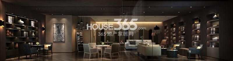 银杏汇公共空间B1F阅读室效果图