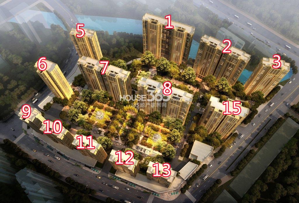 黄龙金茂悦鸟瞰图