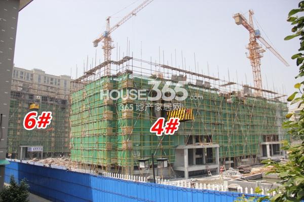 溪悦宸府4、6号楼进度  2014.5.22摄