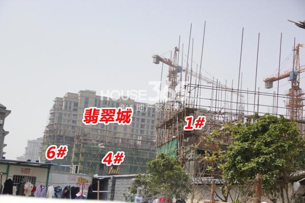 溪悦宸府1、4、6号楼进度  2014.5.22摄