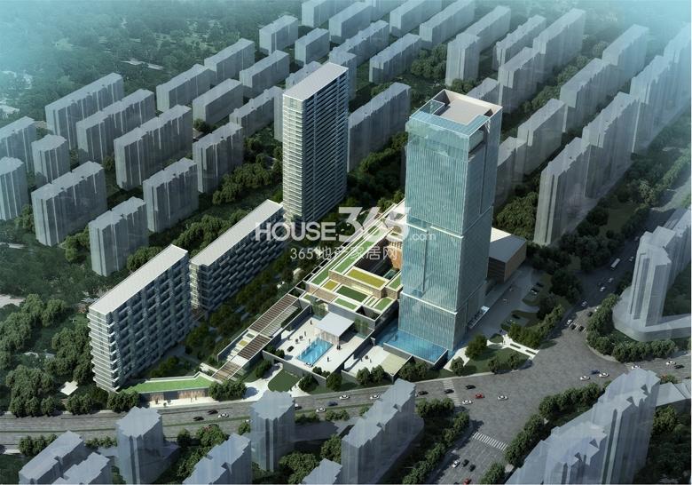 宝丽金庭项目鸟瞰图