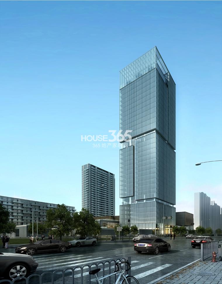 宝丽金庭沿街透视效果图