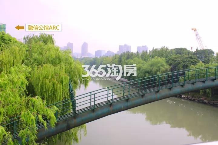 2017年9月融信公馆ARC项目周边余杭塘河