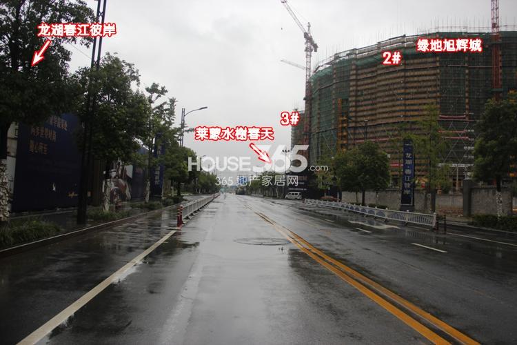 2014年8月下旬绿地旭辉城项目及周边楼盘
