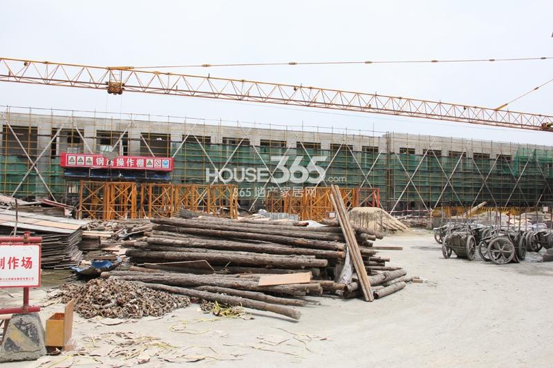 绿城玉园项目施工现场（2014.8）