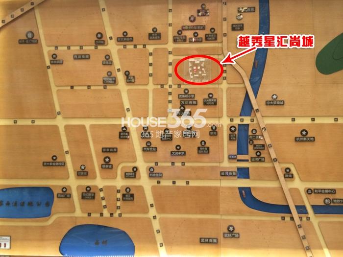 越秀星汇尚城交通图