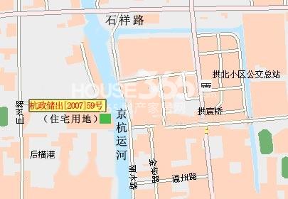 远洋伍拾柒号院地块区位