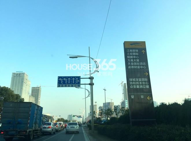 大象国际中心周边庆春隧道出口 