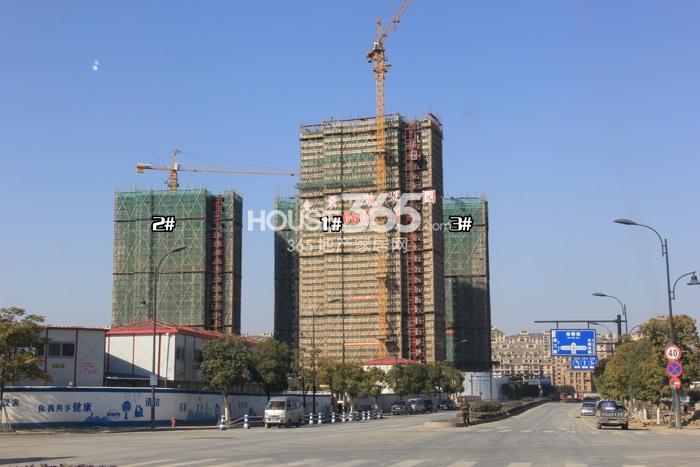 合景瑜翠园1、2、3#楼进度 2014.12