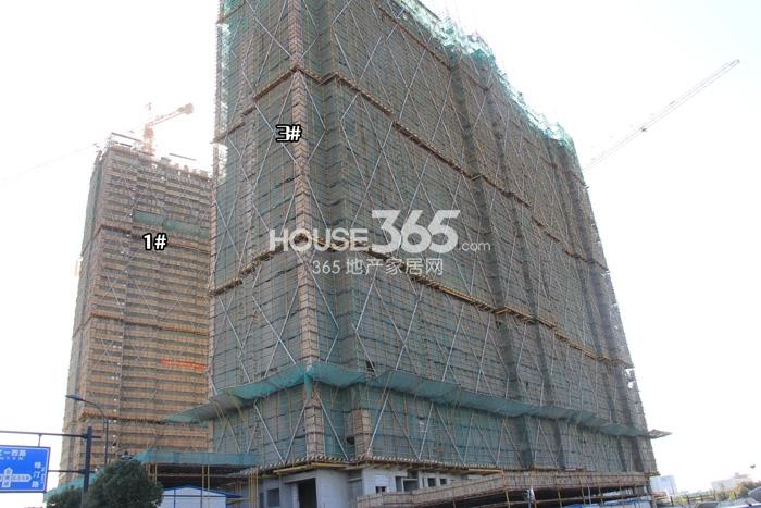 合景瑜翠园1、3#楼进度 2014.12