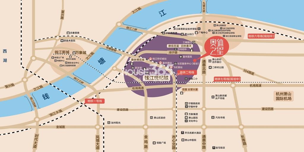 百富联合国际交通图
